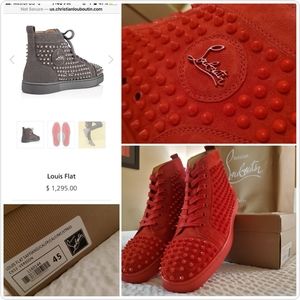 Christian Louboutin - Louis Flat Saffiano - 45